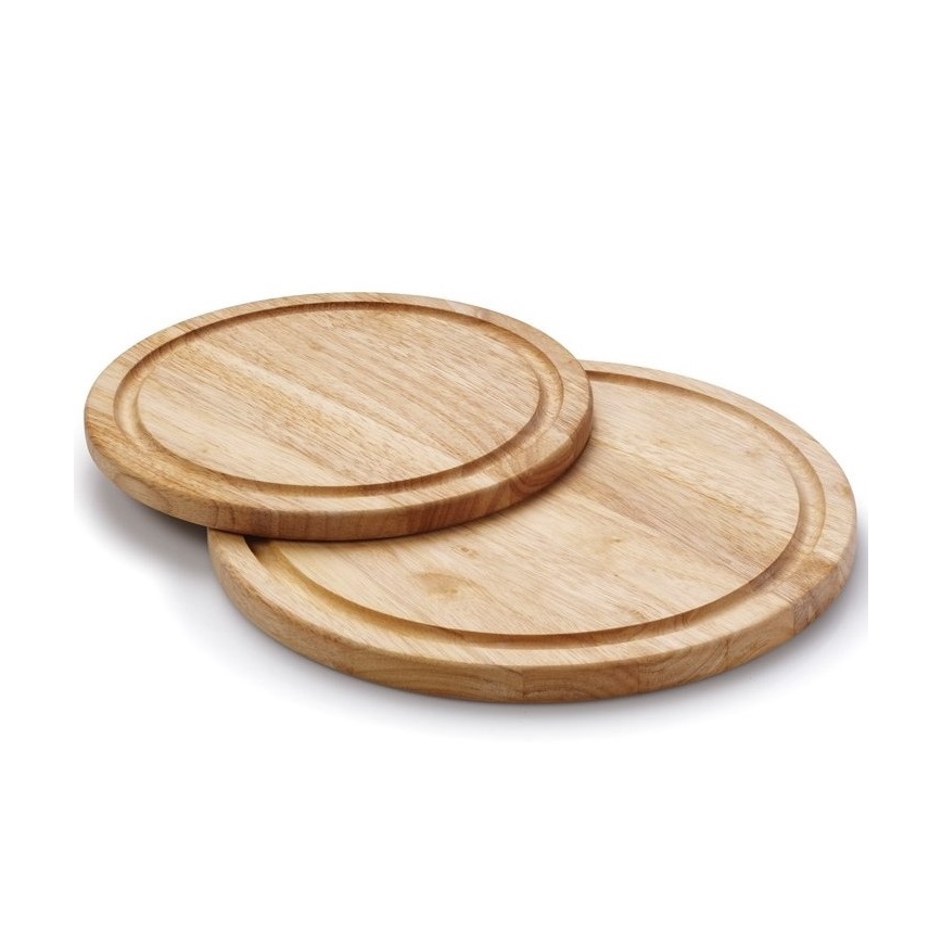 Continenta C30606 - Biefstuk bord 30x1,8 cm rubber vijg
