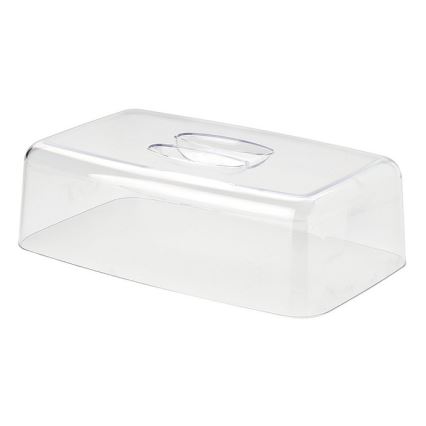 Continenta C3072 - Keuken Snijplank met deksel 38,5x25,5 cm rubber vijg