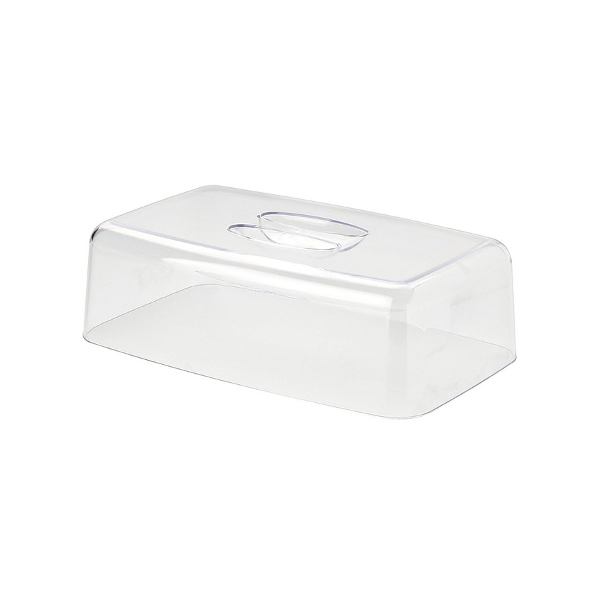 Continenta C3072 - Planche à découper de cuisine avec couvercle 38,5x25,5 cm figue caoutchouc