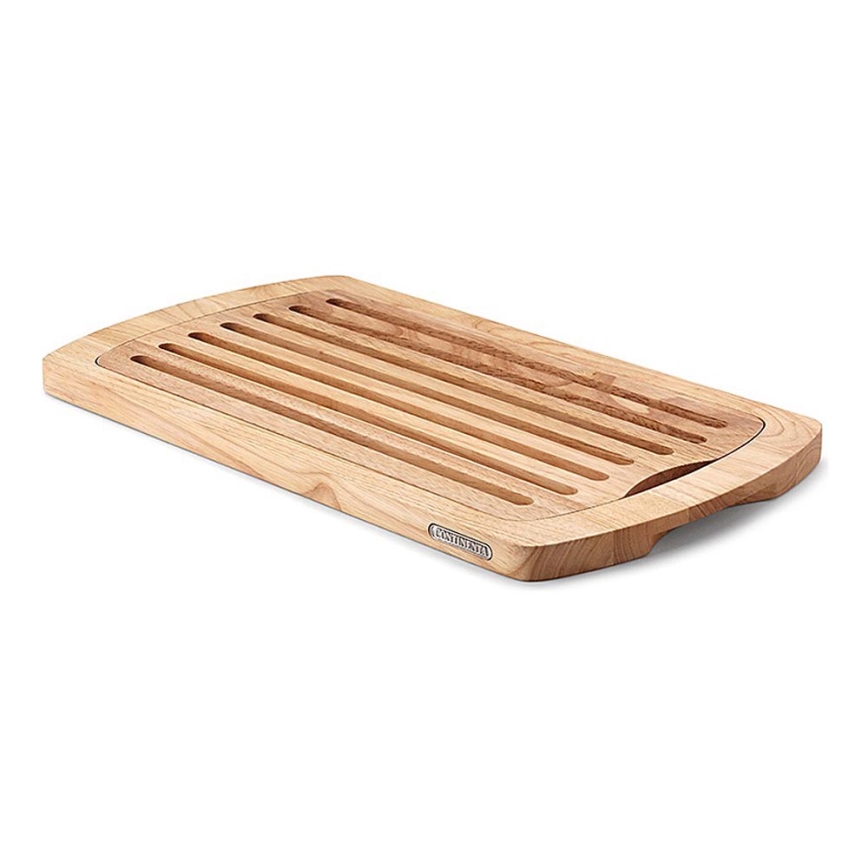 Continenta C3078 - Keuken Snijplank voor Brood 45x26 cm rubber vijg