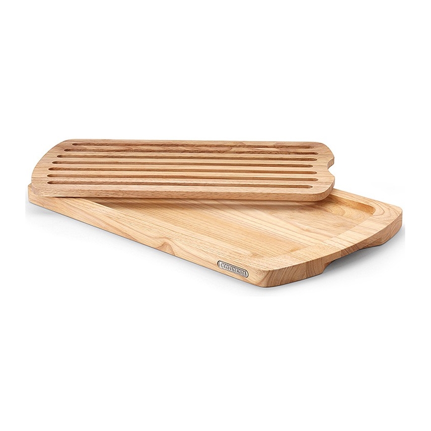 Continenta C3078 - Keuken Snijplank voor Brood 45x26 cm rubber vijg