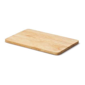 Continenta C3254 - Planche à découper de cuisine 24x15 cm figue caoutchouc