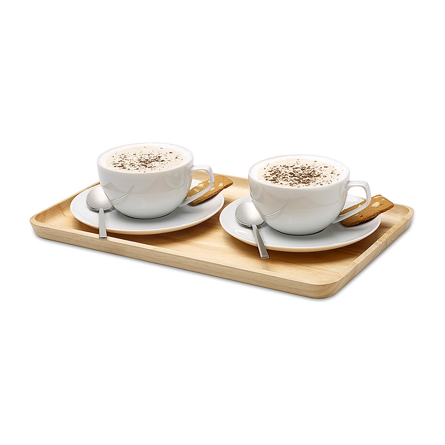 Continenta C3286 - Plateau de service 22x13 cm caoutchouc