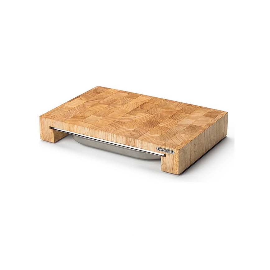 Continenta C4027 - Keuken snijplank met schaal 48x32,5 cm rubber