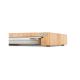 Continenta C4027 - Keuken snijplank met schaal 48x32,5 cm rubber