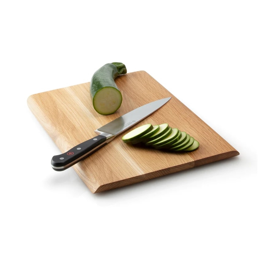 Continenta C4122 - Planche à découper de cuisine 36x24 cm chêne