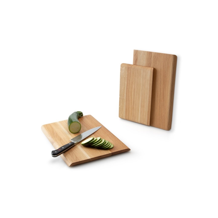 Continenta C4122 - Planche à découper de cuisine 36x24 cm chêne