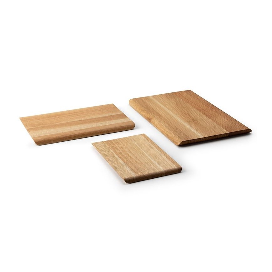 Continenta C4122 - Planche à découper de cuisine 36x24 cm chêne