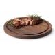 Continenta C4205 - Bord voor het serveren van steaks d. 28 cm notenhout