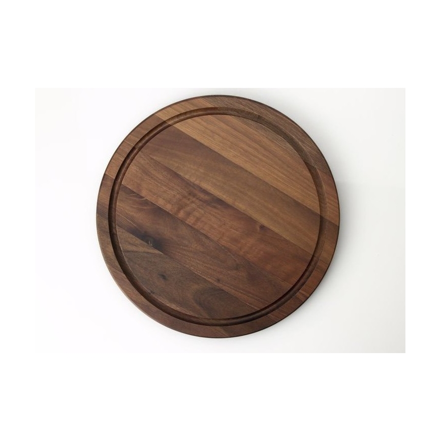 Continenta C4205 - Planche pour servir les steaks d. 28 cm noyer