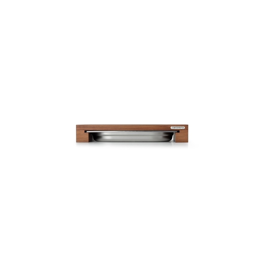 Continenta C4210 - Planche à découper de cuisine avec plateau 39x27 cm noyer