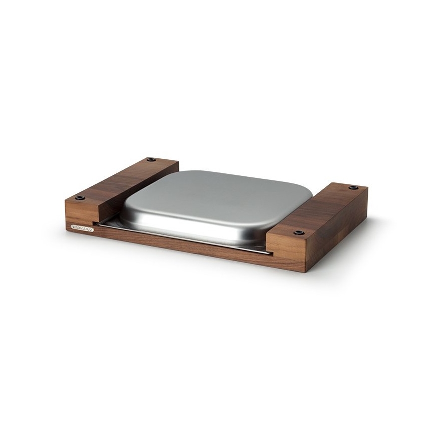 Continenta C4211 - Planche à découper de cuisine avec plateau 48x32,5 cm noyer
