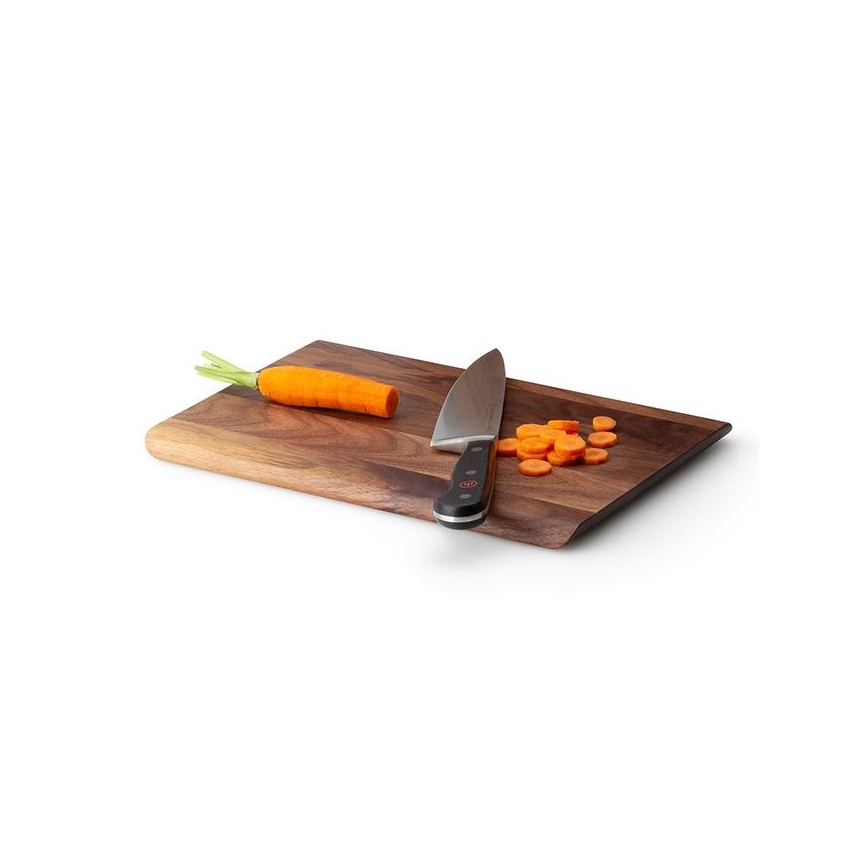Continenta C4221 - Planche à découper de cuisine 30x20 cm en bois de noyer