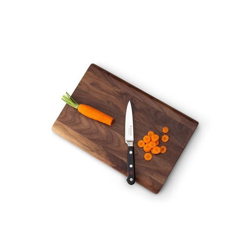 Continenta C4221 - Planche à découper de cuisine 30x20 cm en bois de noyer
