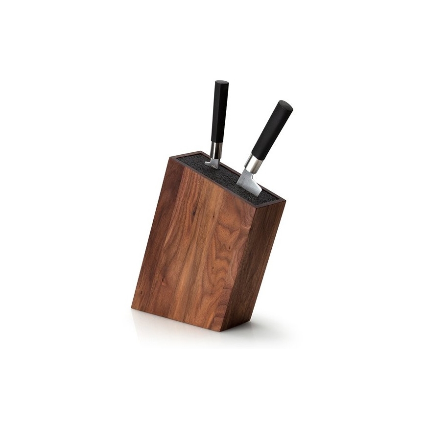 Continenta C4250 - Porte-couteaux avec un insert flexi 19x28,5 cm noyer
