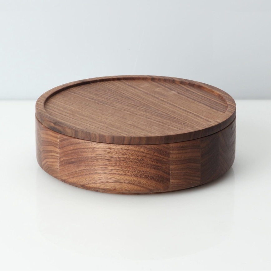 Continenta C4271 - Houten bak 19x6 cm walnoot hout