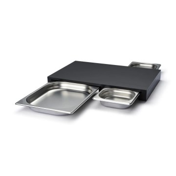 Continenta C5328 - ensemble planche à découper 49,5x32,5 cm + 3x bols duracore