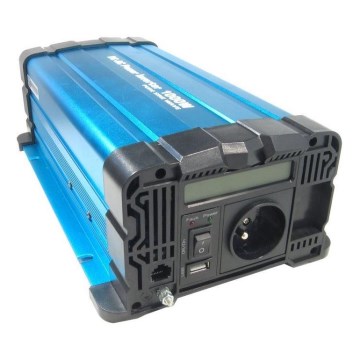 Convertisseur de tension 1000W/12/230V
