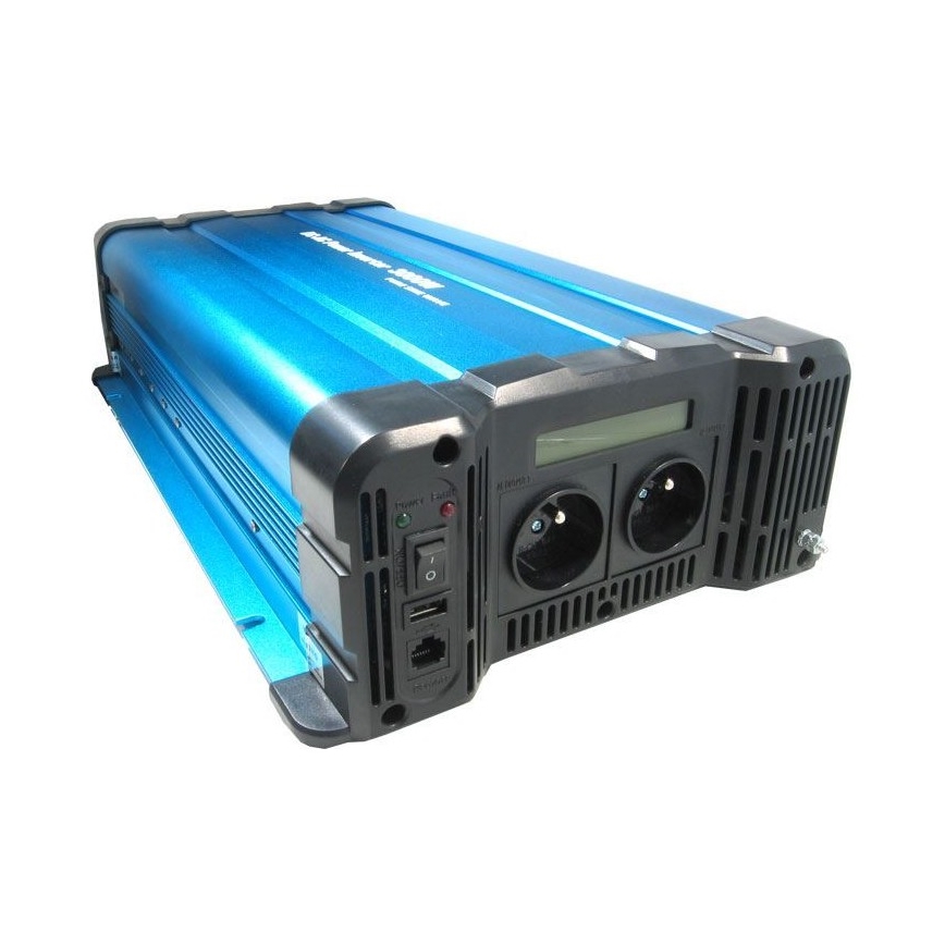 Convertisseur de tension 3000W/24/230V + télécommande