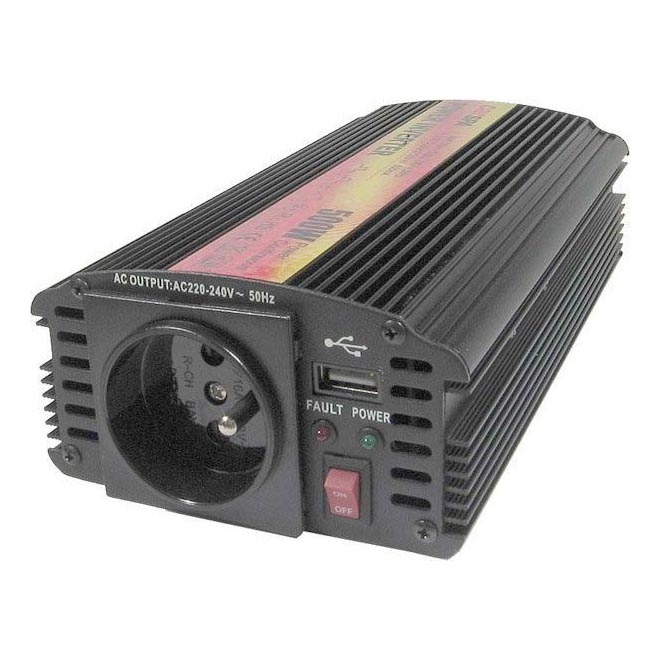 Convertisseur de tension 500W/24V/230V