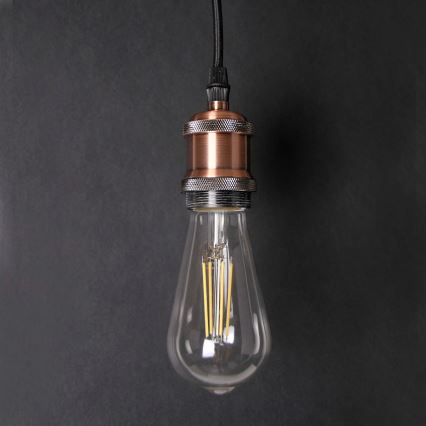 Cordon d'alimentation 1xE27/20W/230V cuivre