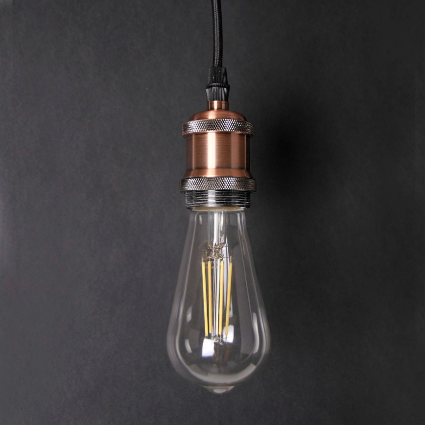 Cordon d'alimentation 1xE27/20W/230V cuivre
