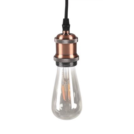 Cordon d'alimentation 1xE27/20W/230V cuivre