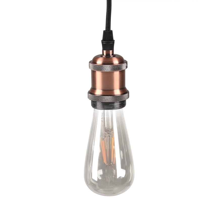 Cordon d'alimentation 1xE27/20W/230V cuivre