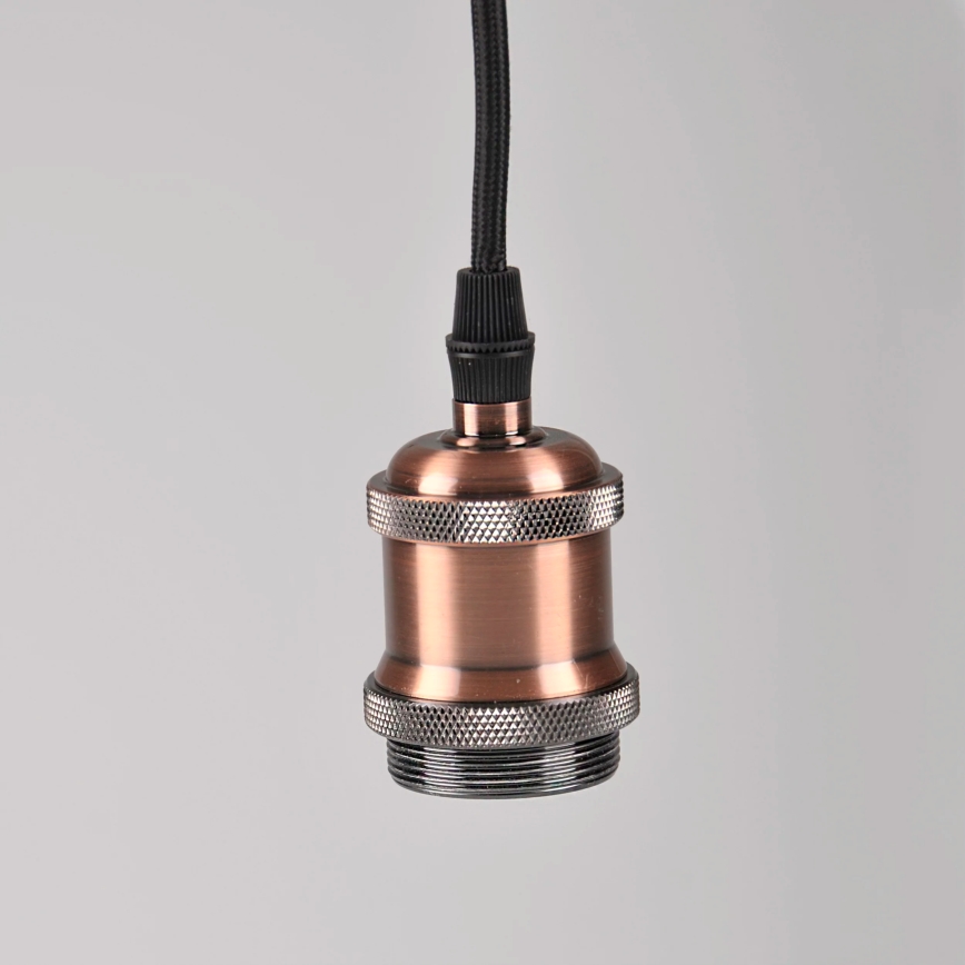 Cordon d'alimentation 1xE27/20W/230V cuivre