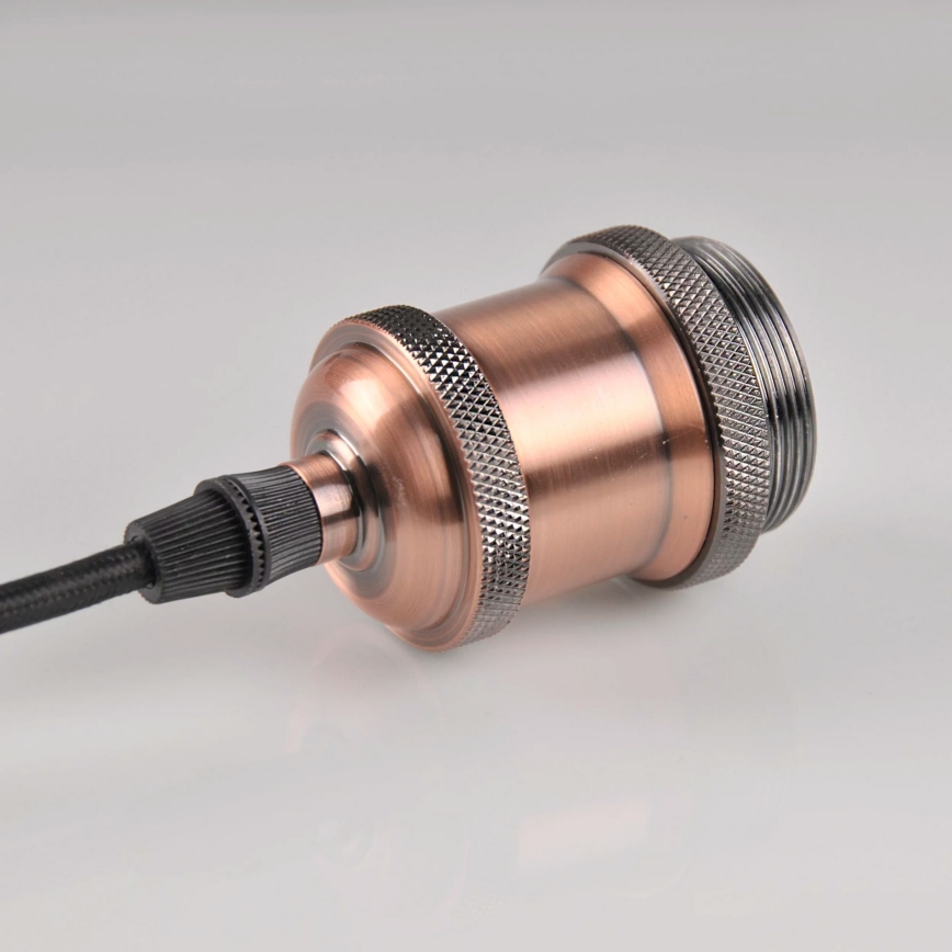 Cordon d'alimentation 1xE27/20W/230V cuivre
