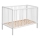 COSING - Babybedje 120x60 cm beukenhout/wit