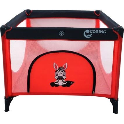 COSING - Parc pour bébé EMA Zebra Rouge
