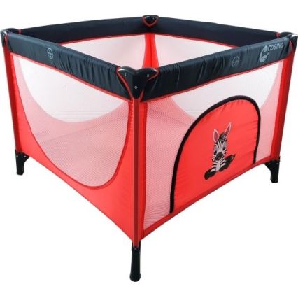 COSING - Parc pour bébé EMA Zebra Rouge