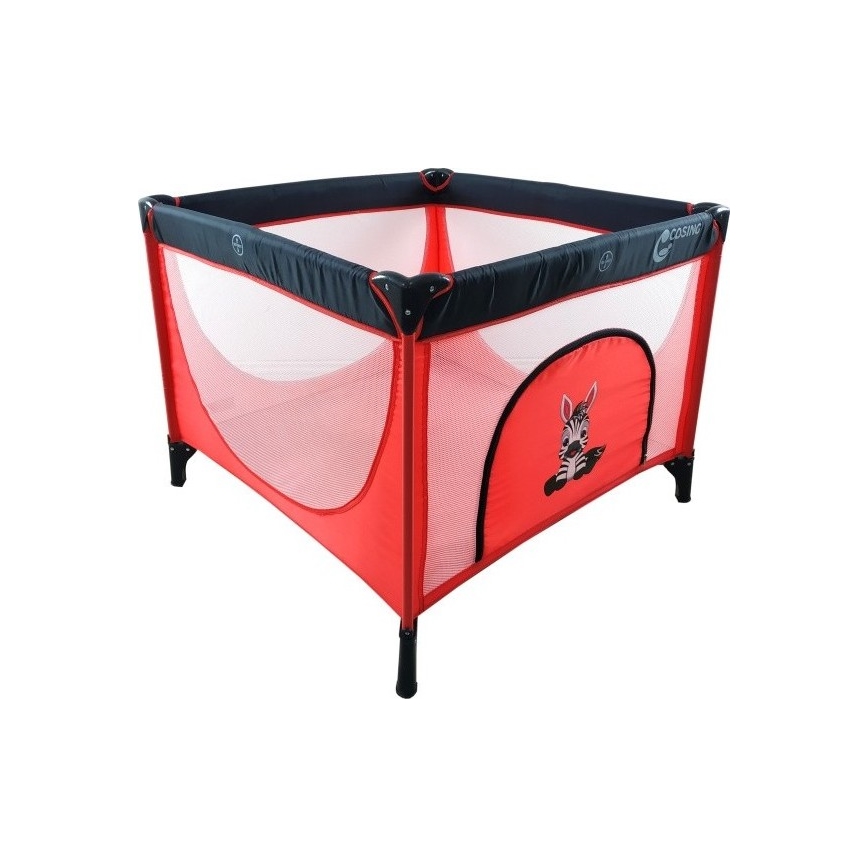 COSING - Parc pour bébé EMA Zebra Rouge