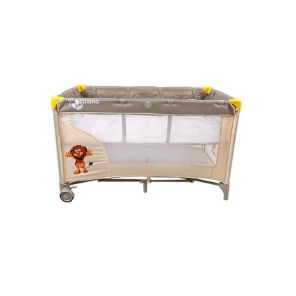 COSING - Reisbedje met verstelbare ligstand ADAM Lion Beige