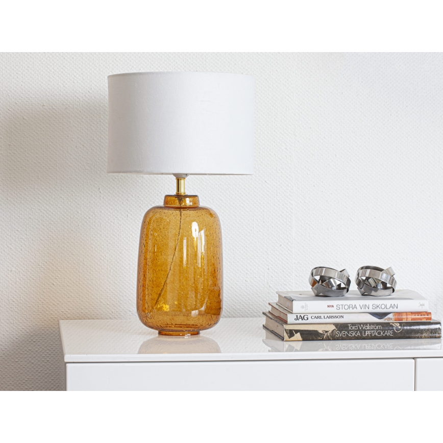 Cottex - Lampe de table BLAKE 1xE27/8W/230V marron