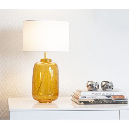 Cottex - Lampe de table BLAKE 1xE27/8W/230V marron