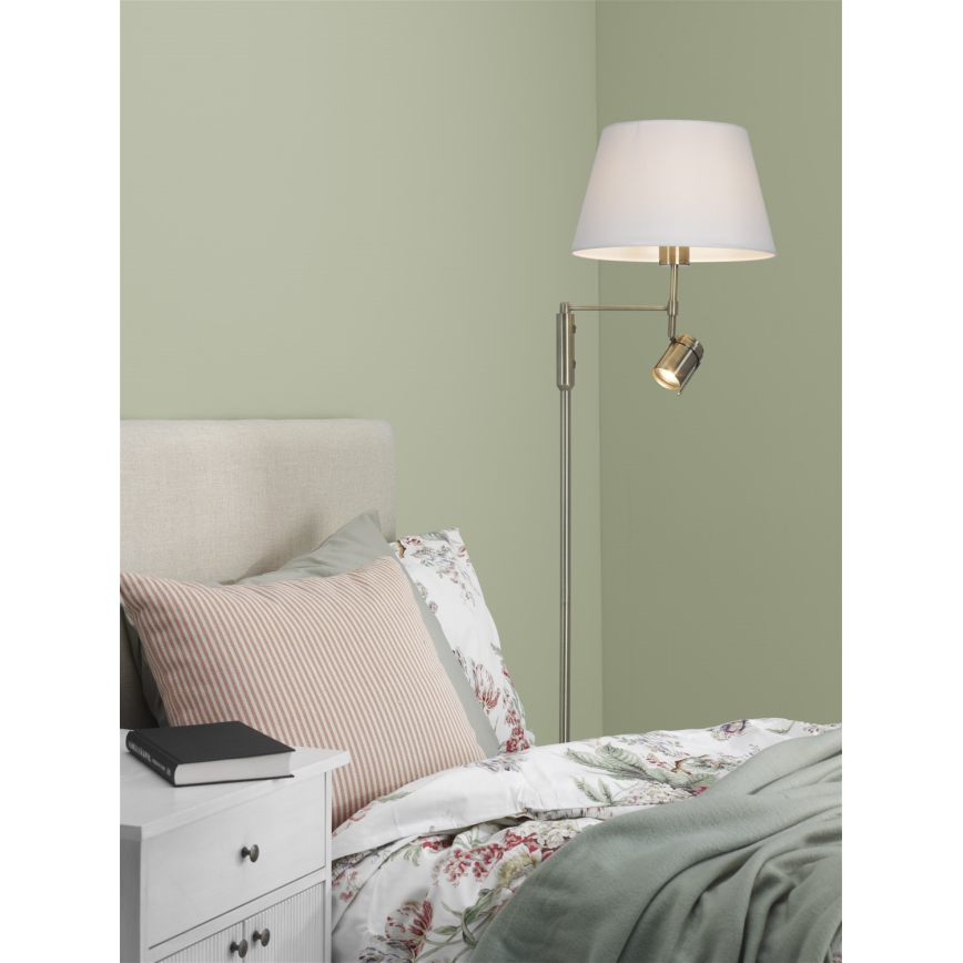 Cottex - Lampadaire LIBRA 1xE27/60W/230V + GU10/40W