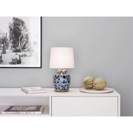 Cottex - Lampe de table KLASSISK 1xE14/40W/230V bleue