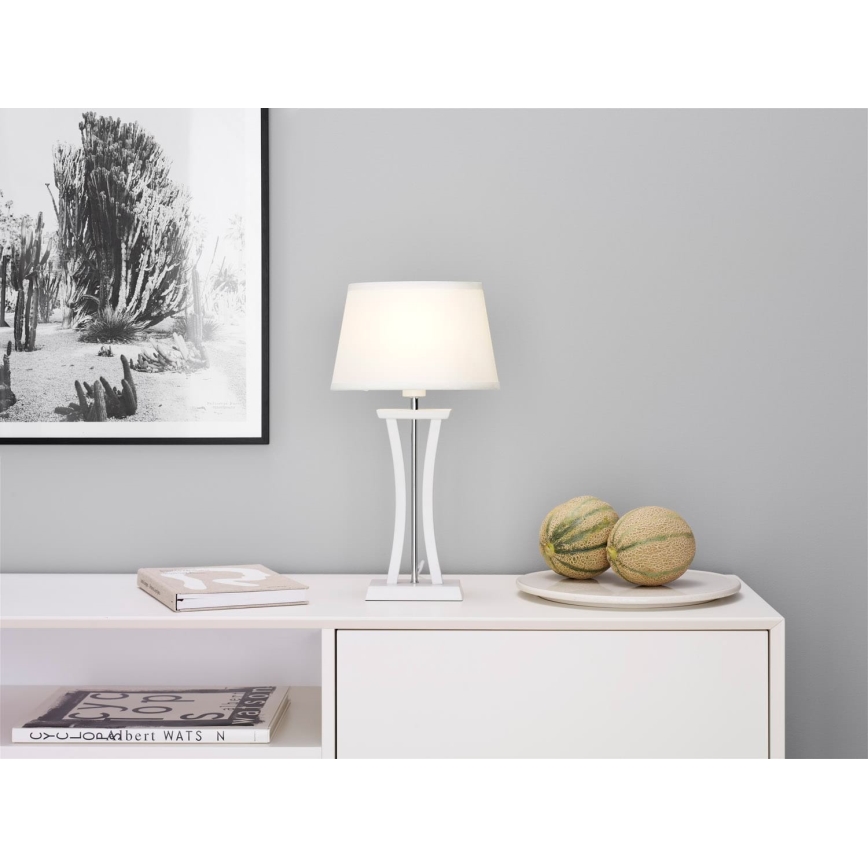 Cottex - Lampe de table NEW CHELSEA 1xE14/40W/230V blanche