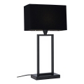 Cottex - Lampe de table KENSINGTON 1xE14/40W/230V noire