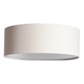 Cottex - Plafonnier ABBIE 2xE27/8W/230V Ø 38 cm crème