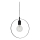 Cottex - SPARTAN RINGO hanglamp aan kabel 1xE27/60W/230V