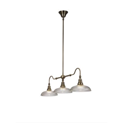 Cottex - Hanglamp met stang SNOOKER 3xE27/60W/230V