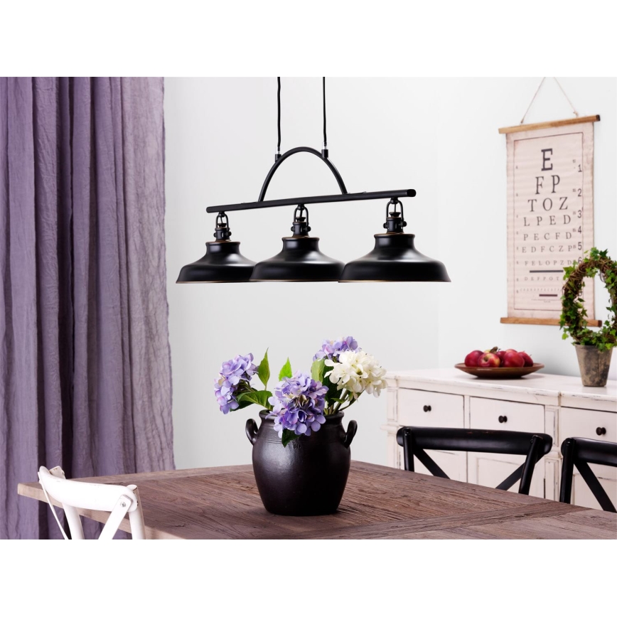 Cottex - Hanglamp aan kabel NEW HAVEN 3xE14/40W/230V