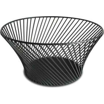 Coupe à fruits KITCHISIMO Ø 25,5 cm noire