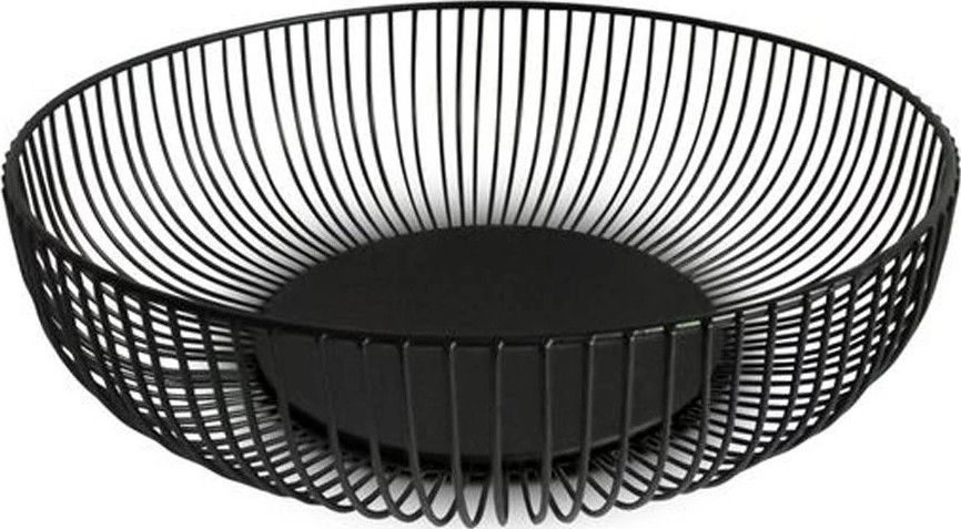 Coupe à fruits KITCHISIMO Ø 28 cm noire