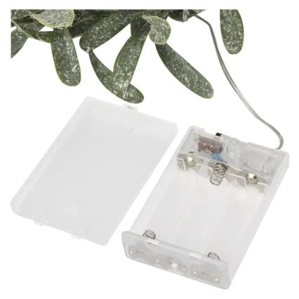 Couronne de Noël à LED 25xLED/3xAA Ø 35 cm