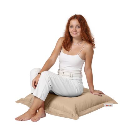 Coussin de sol 70x70 cm beige