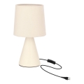 Crème tafel lamp SATTI 1xE14/40W/230V